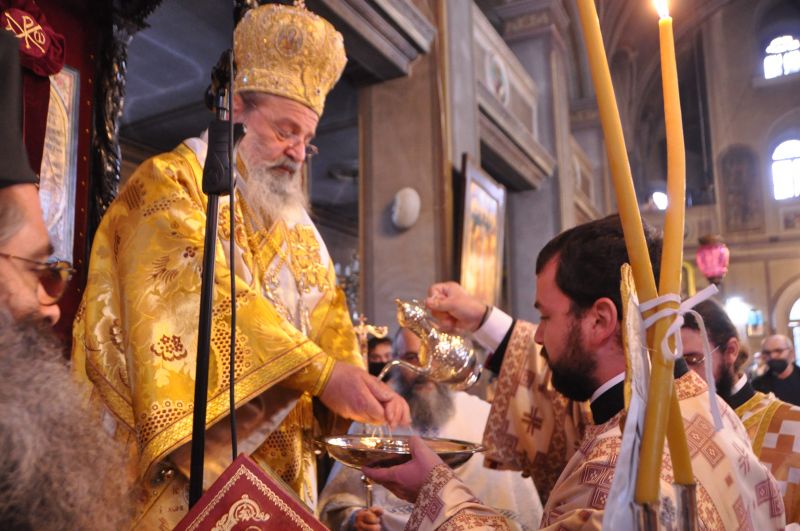 Χειροτονία διακόνου στήν Μητρόπολή μας